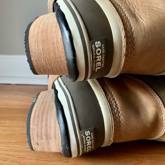 🚫SOLD🚫Sorel Conquest Carly Tan Tall Boot RARE sz 10 - Picture 6 of 6